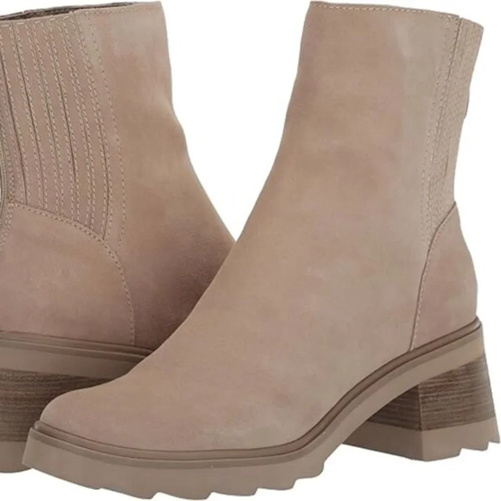Dolce Vita | Martey H20 Waterproof Boots Tan Suede NWT 7